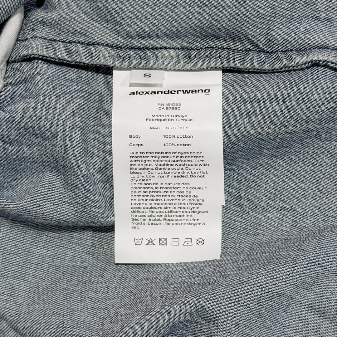 Cropped Short Sleeve Shirt