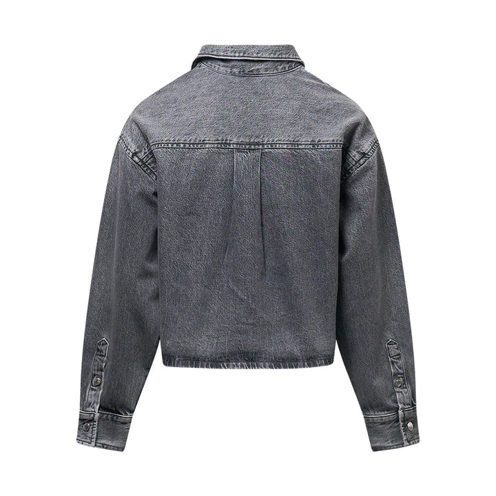 Cropped Long Sleeve Shirt