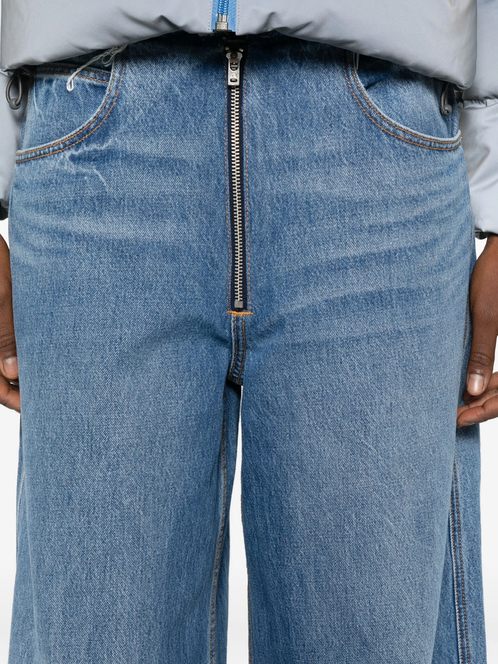 Surge Low Rise Wide Leg Jeans