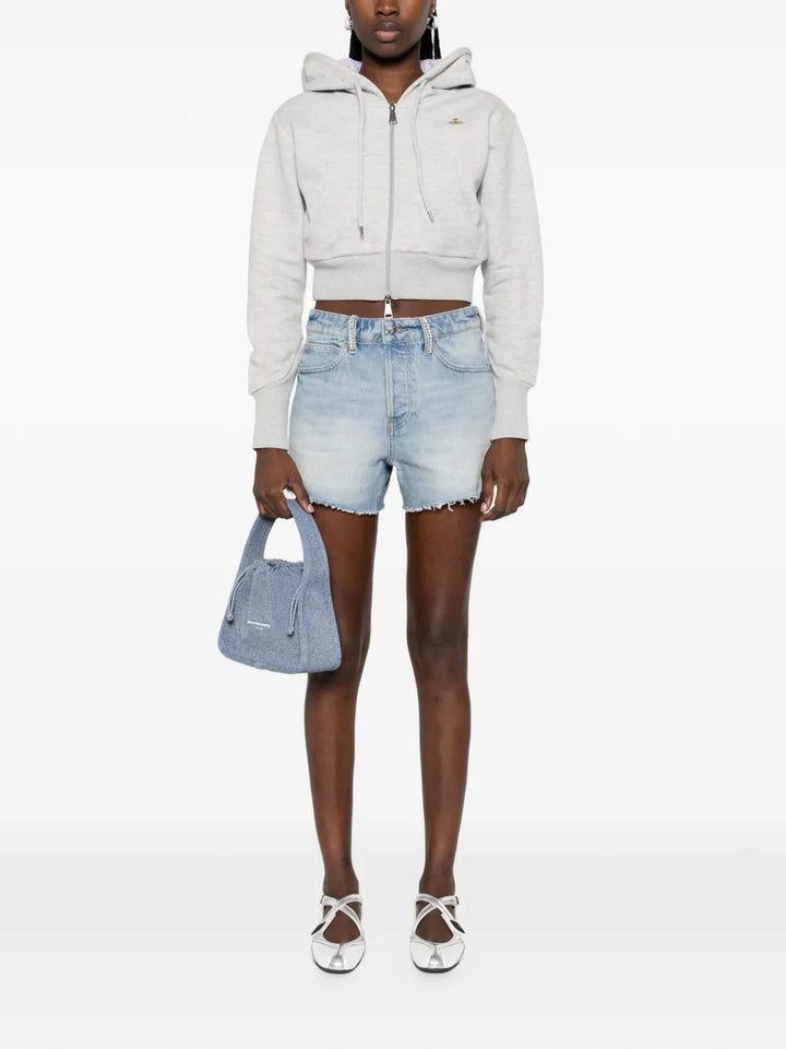 Mid Rise Relaxed Shorts