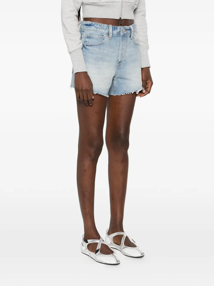Mid Rise Relaxed Shorts