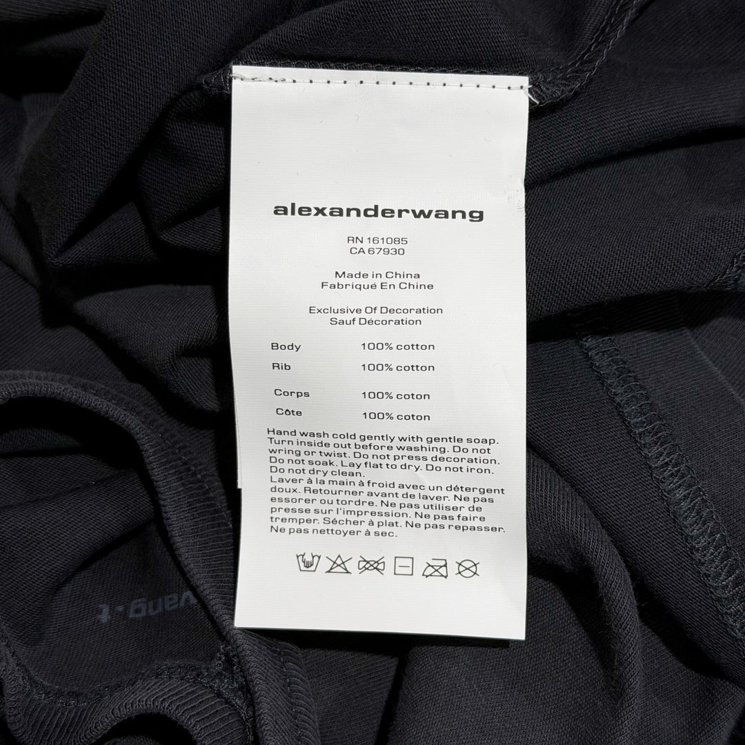 Shrunken Tee With Hotfix Logo