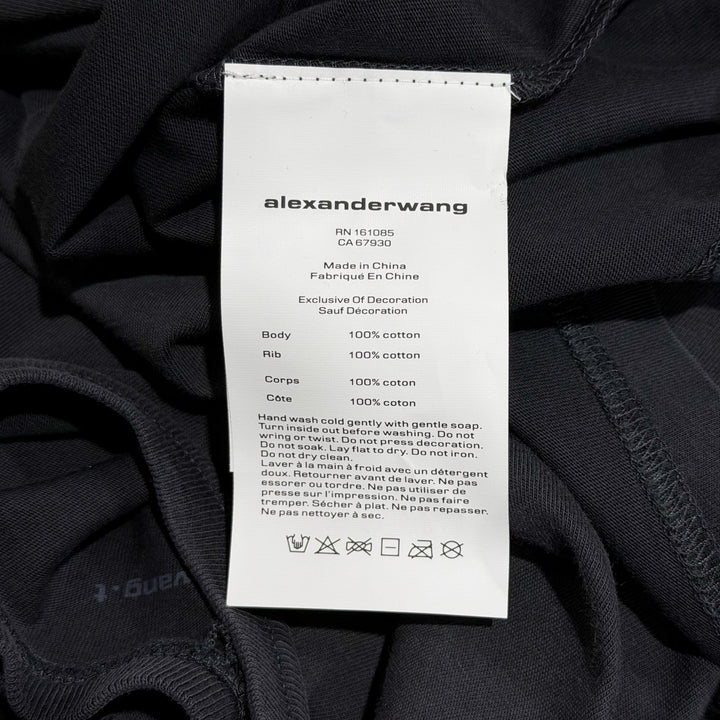 Shrunken Tee With Hotfix Logo