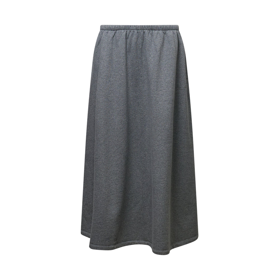 Low-Rise Midi Circle Skirt