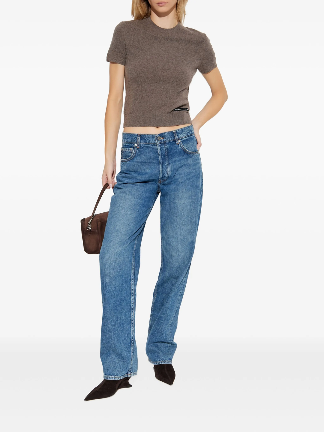 Short Sleeve Wool Tee