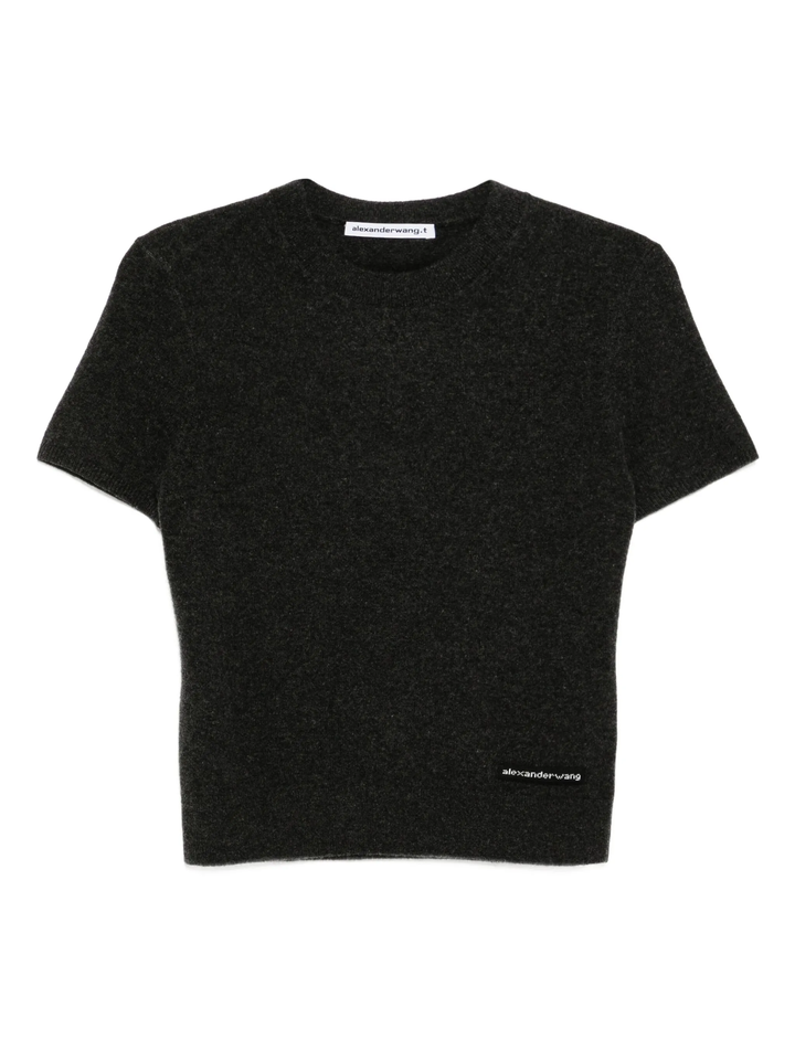 Short Sleeve Wool Tee