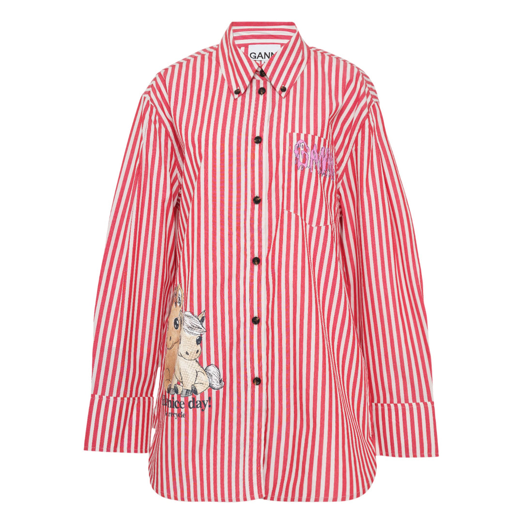 Stripe Cotton Shirt