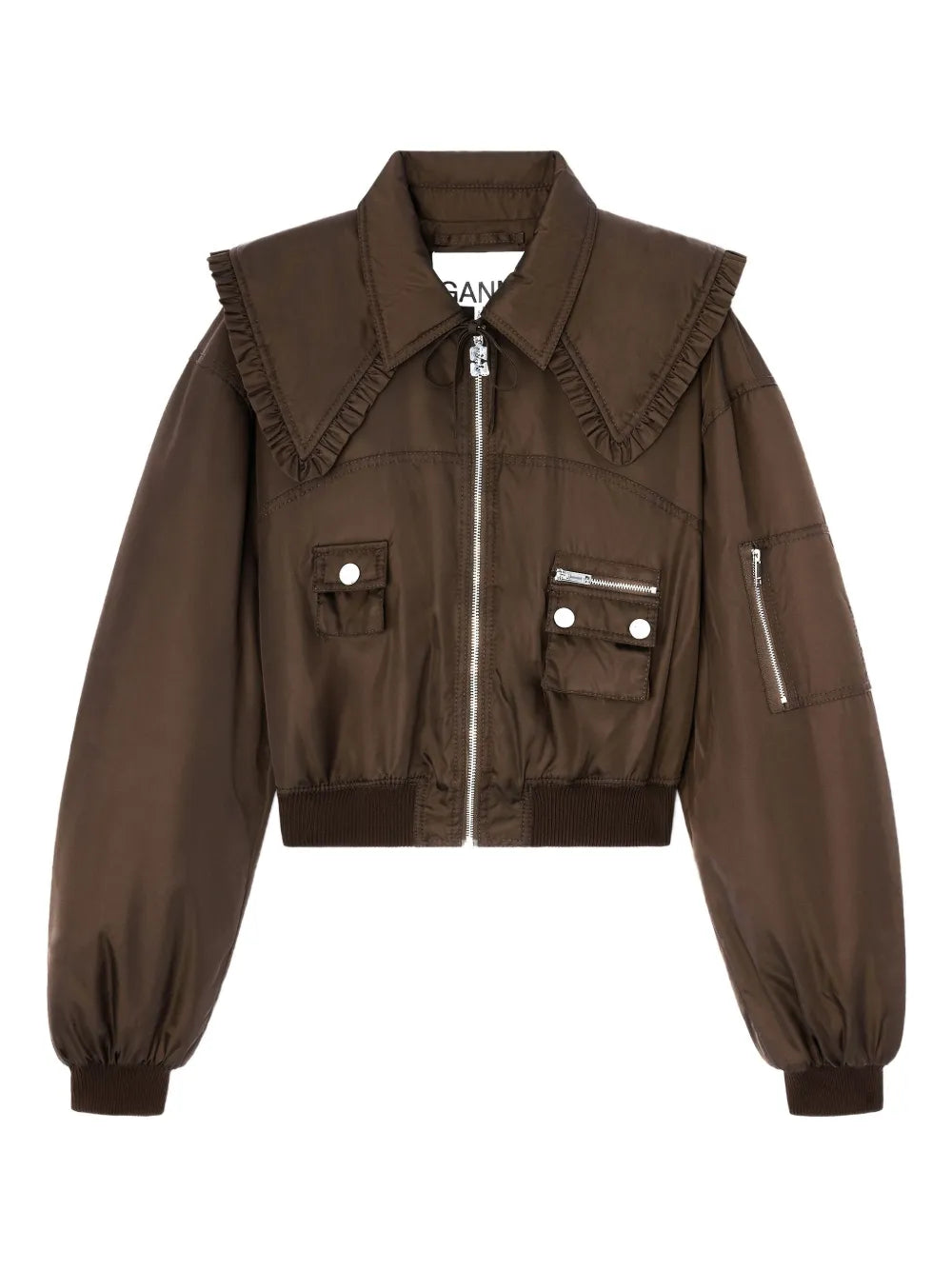 Duchesse Nylon Bomber Jacket