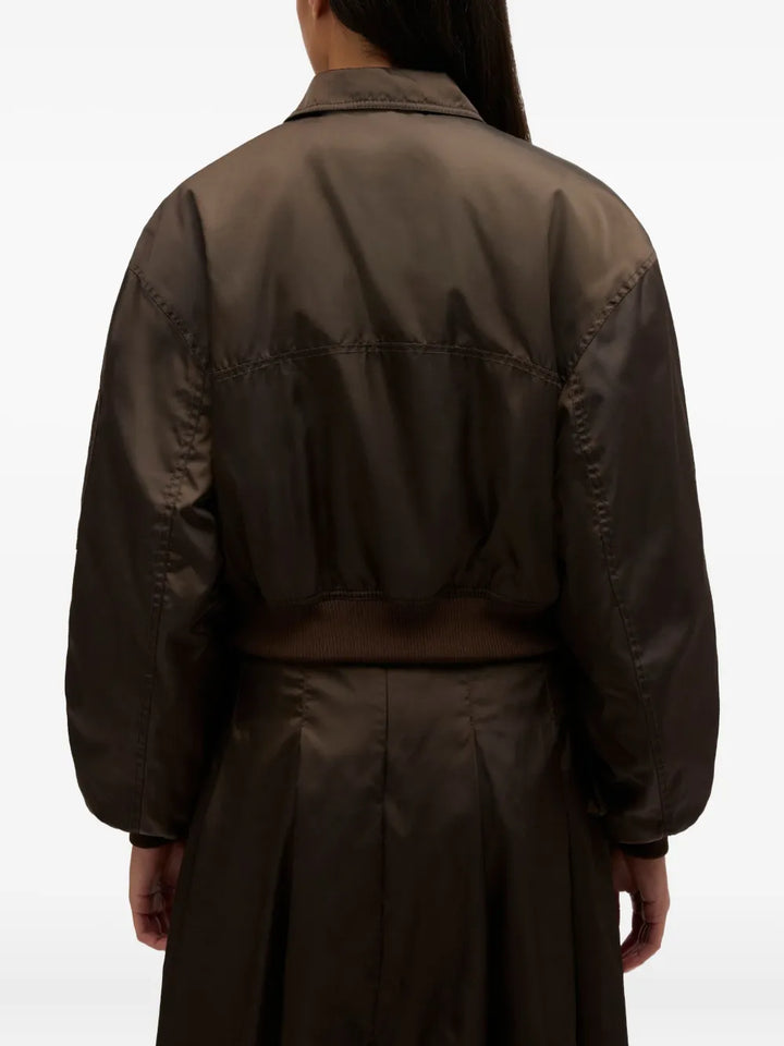 Duchesse Nylon Bomber Jacket