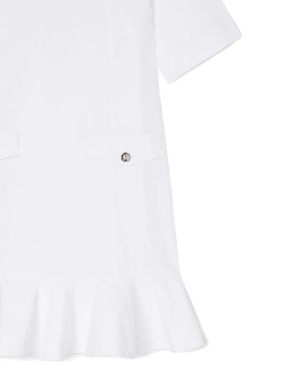 Stretch Cotton Mini Dress