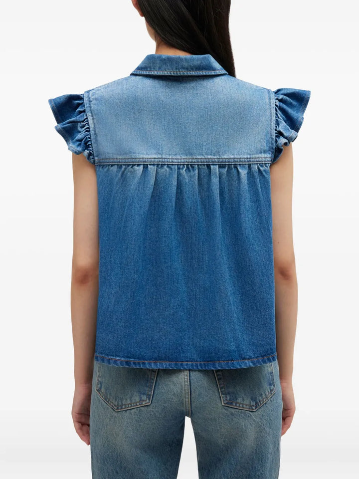 Light Weight Denim Top