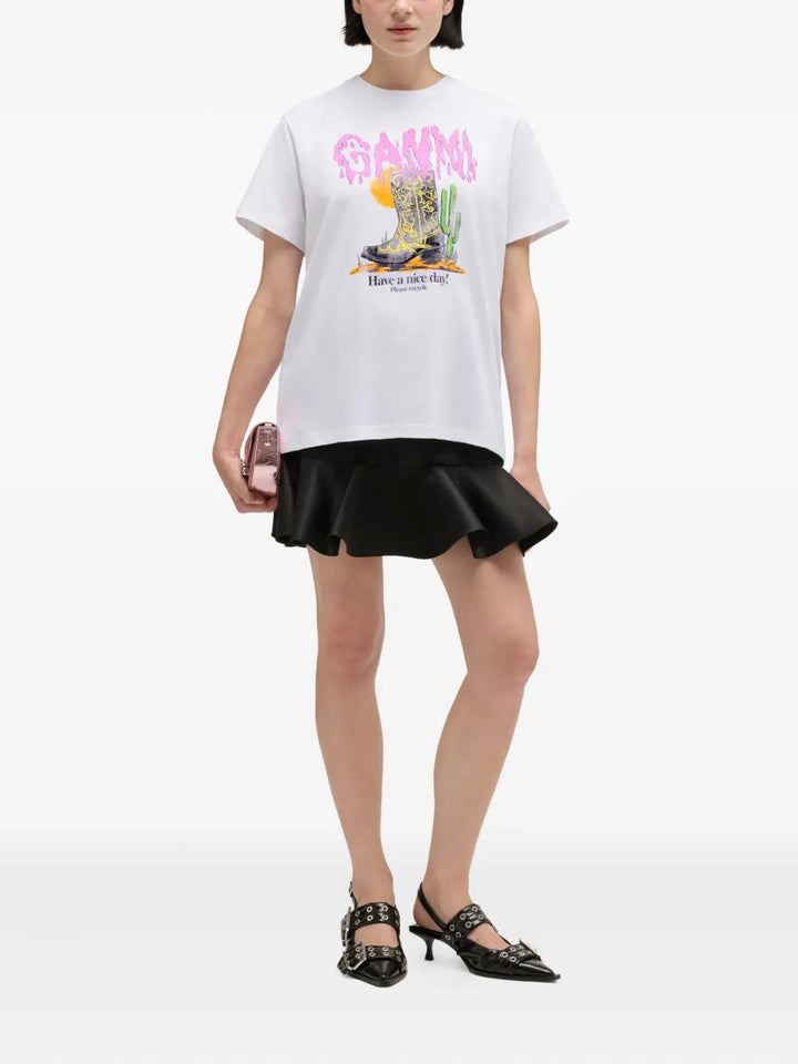 Basic Cotton Jersey T-Shirt