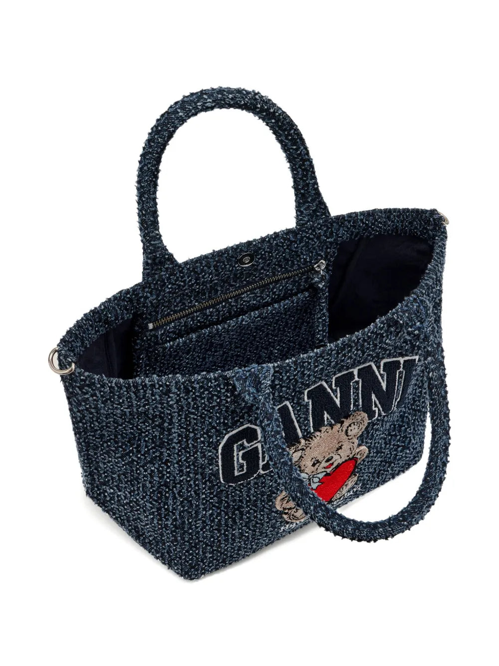 Small Trapeze Shopper Bear Tote