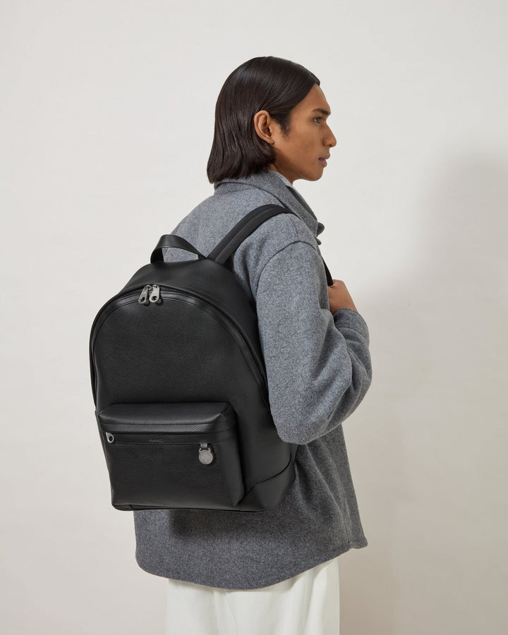 Heritage Zipped Backpack Small Classic Grain