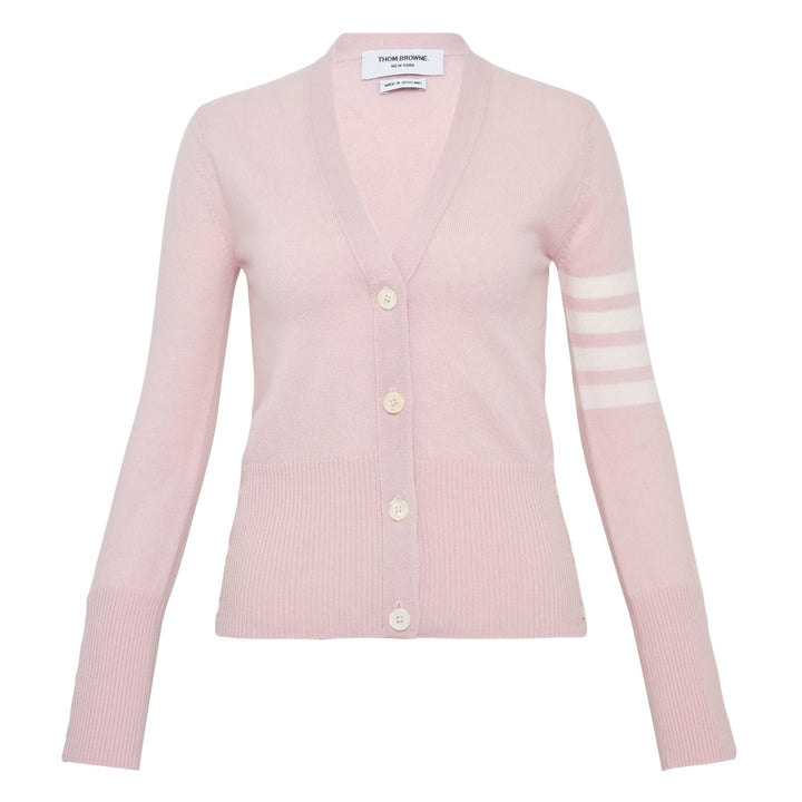 Classic V-Neck 4-Bar Cardigan