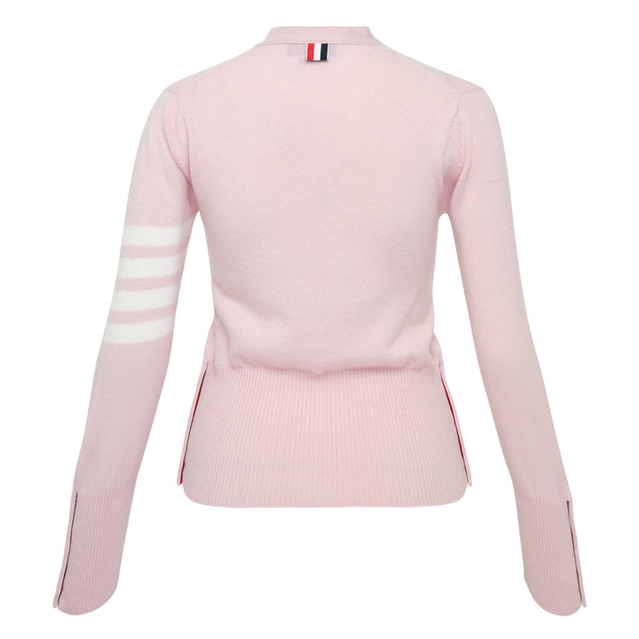 Classic V-Neck 4-Bar Cardigan