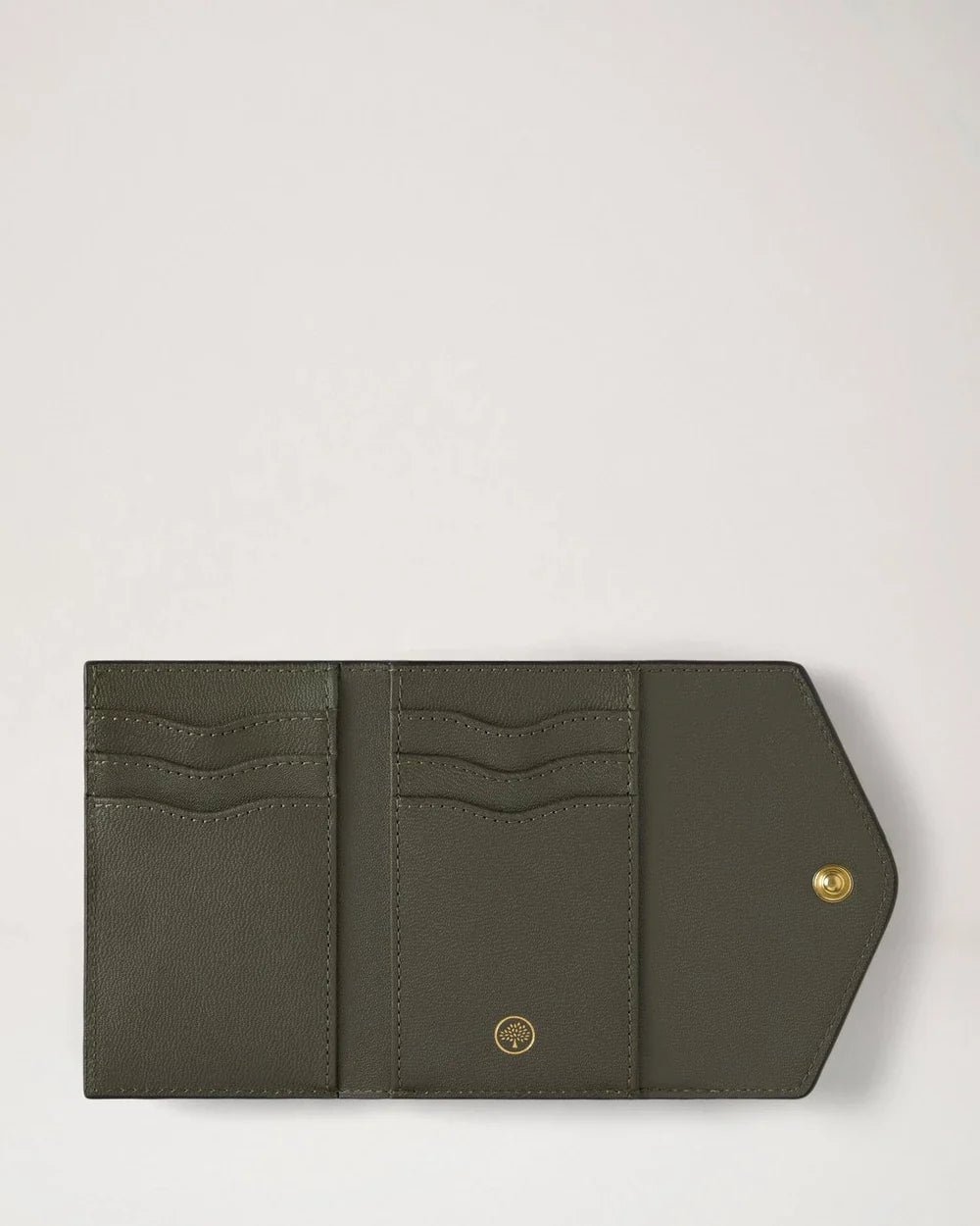 Folded Multi-Card Wallet Small Classic Grain