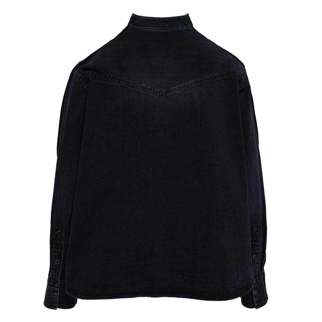 Denim x Knit Cardigan