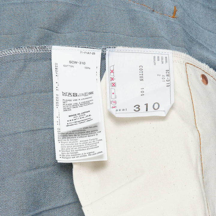 sacai Denim Skirt – Available at Club 21, Official Retailer in Singapore, Malaysia & Thailand with Global Shipping Online