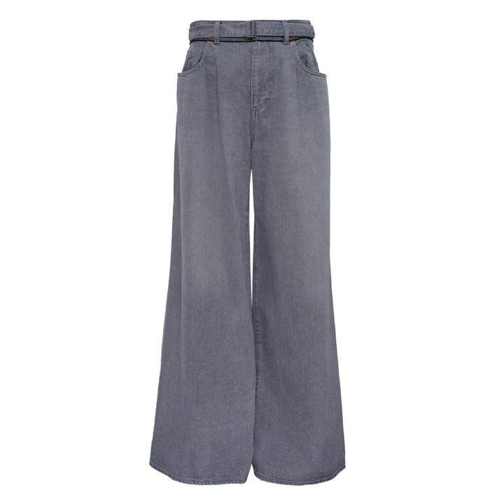 Wide Denim Pants