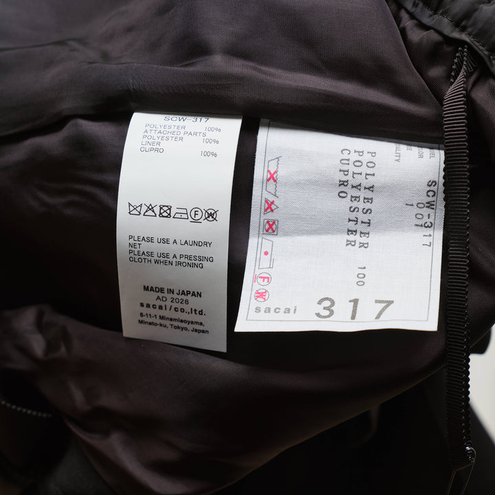 sacai Matelasse Twill Pants – Available at Club 21, Official Retailer in Singapore, Malaysia & Thailand with Global Shipping Online
