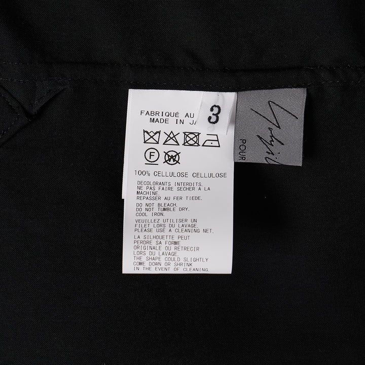 Collarless Button Up Shirt