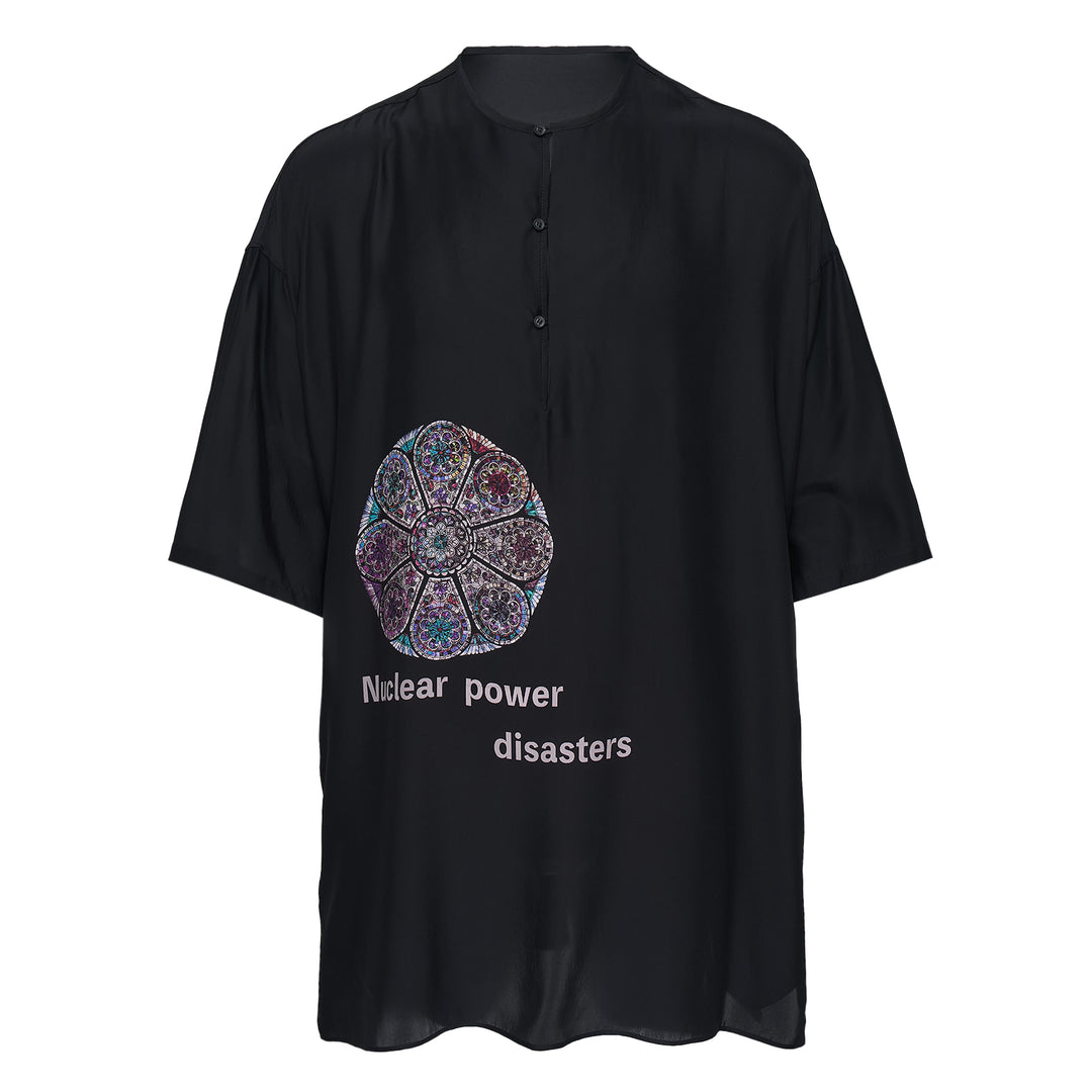 Yohji Yamamoto Gusseted Short Sleeve Shirt – Available at Club 21, Official Retailer in Singapore, Malaysia & Thailand with Global Shipping Online