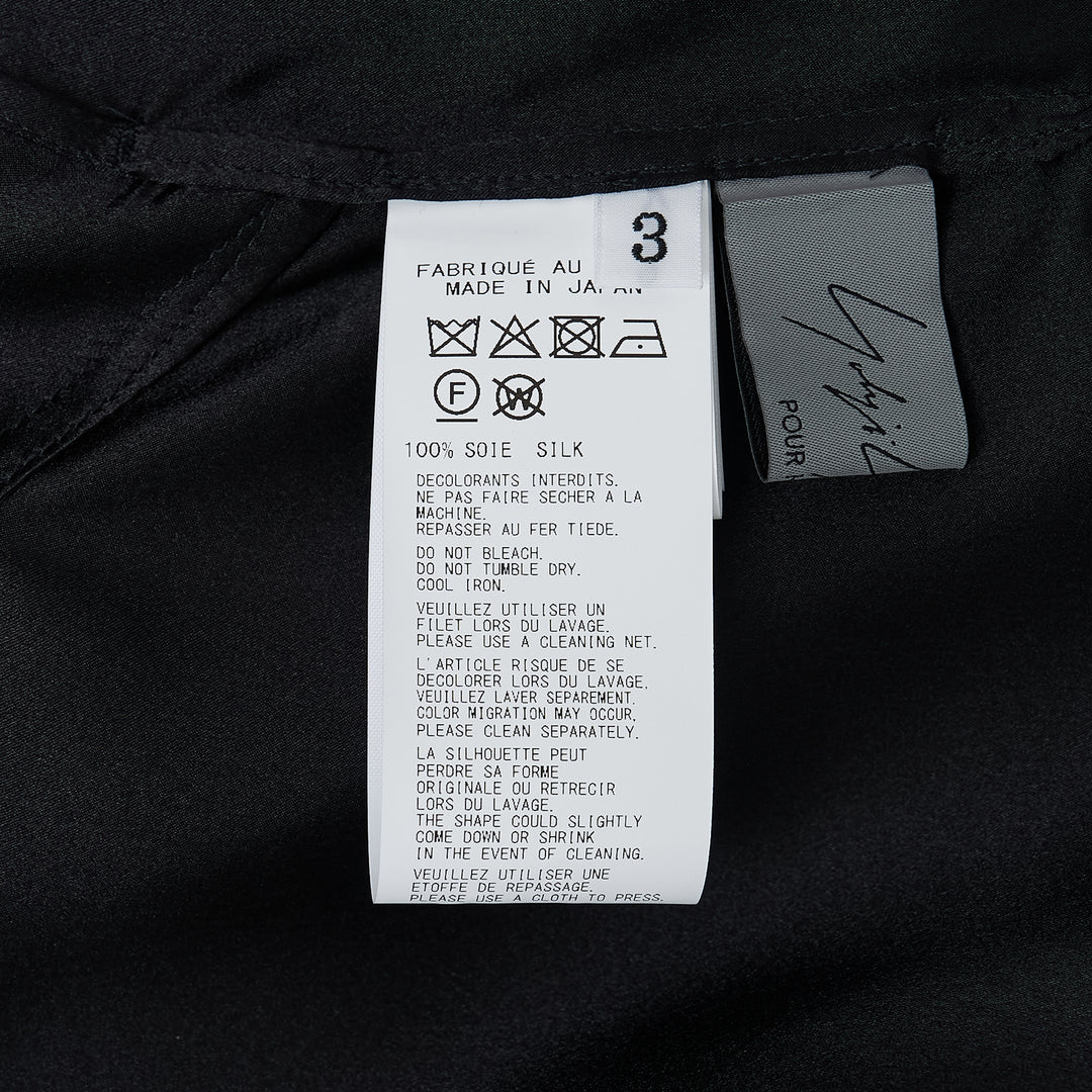 Yohji Yamamoto Gusseted Short Sleeve Shirt – Available at Club 21, Official Retailer in Singapore, Malaysia & Thailand with Global Shipping Online