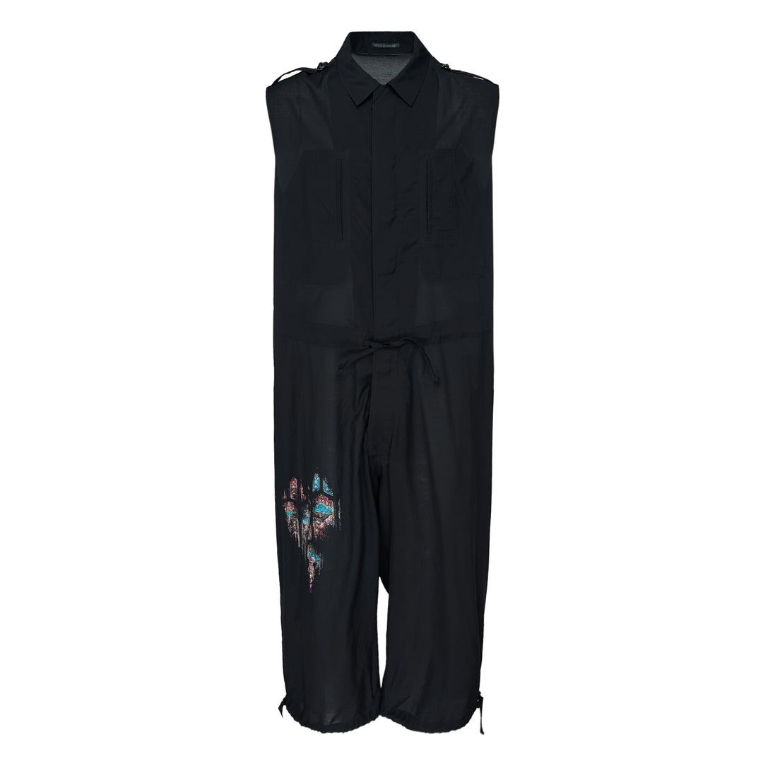 Yohji Yamamoto Message Printed Overalls – Available at Club 21, Official Retailer in Singapore, Malaysia & Thailand with Global Shipping Online