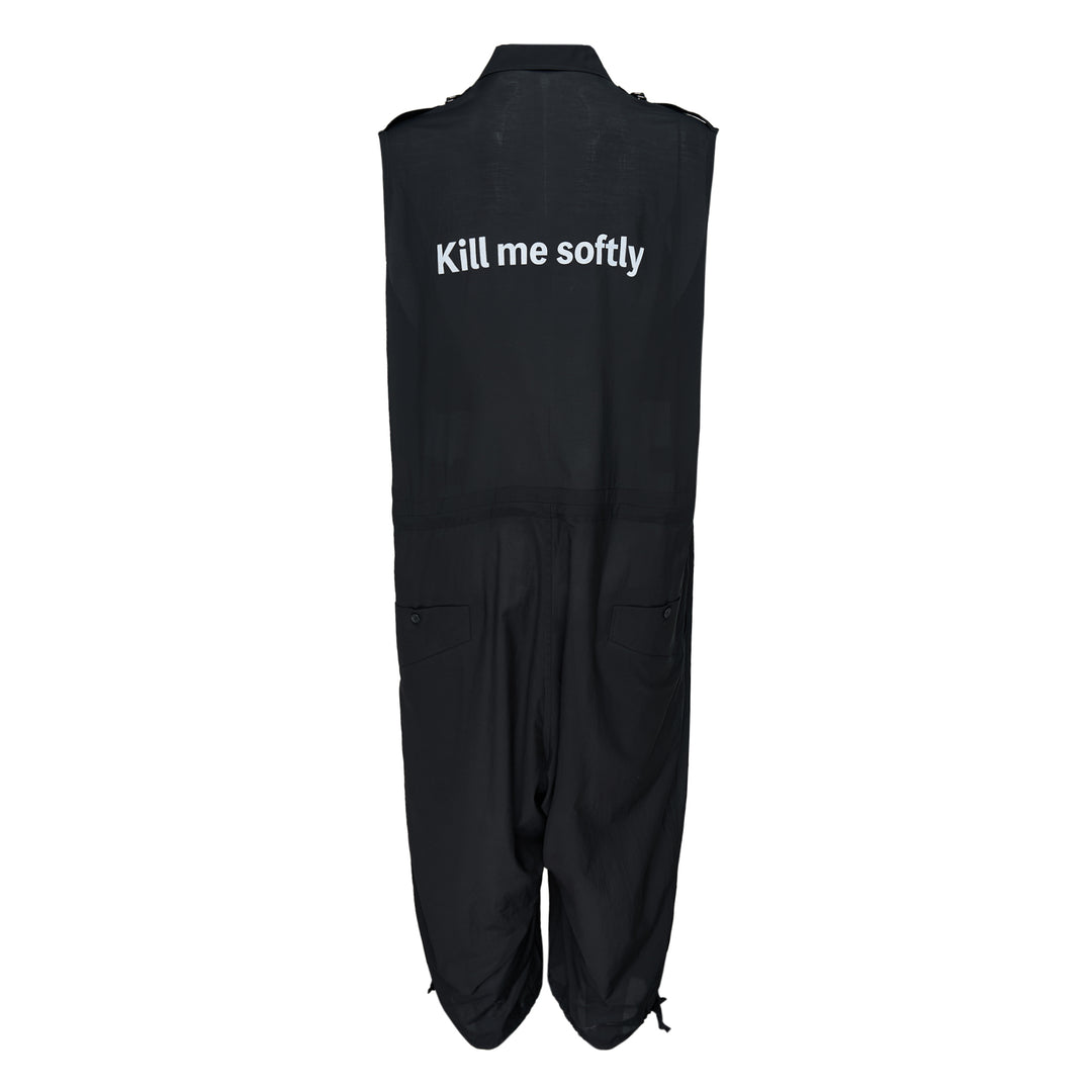 Yohji Yamamoto Message Printed Overalls – Available at Club 21, Official Retailer in Singapore, Malaysia & Thailand with Global Shipping Online