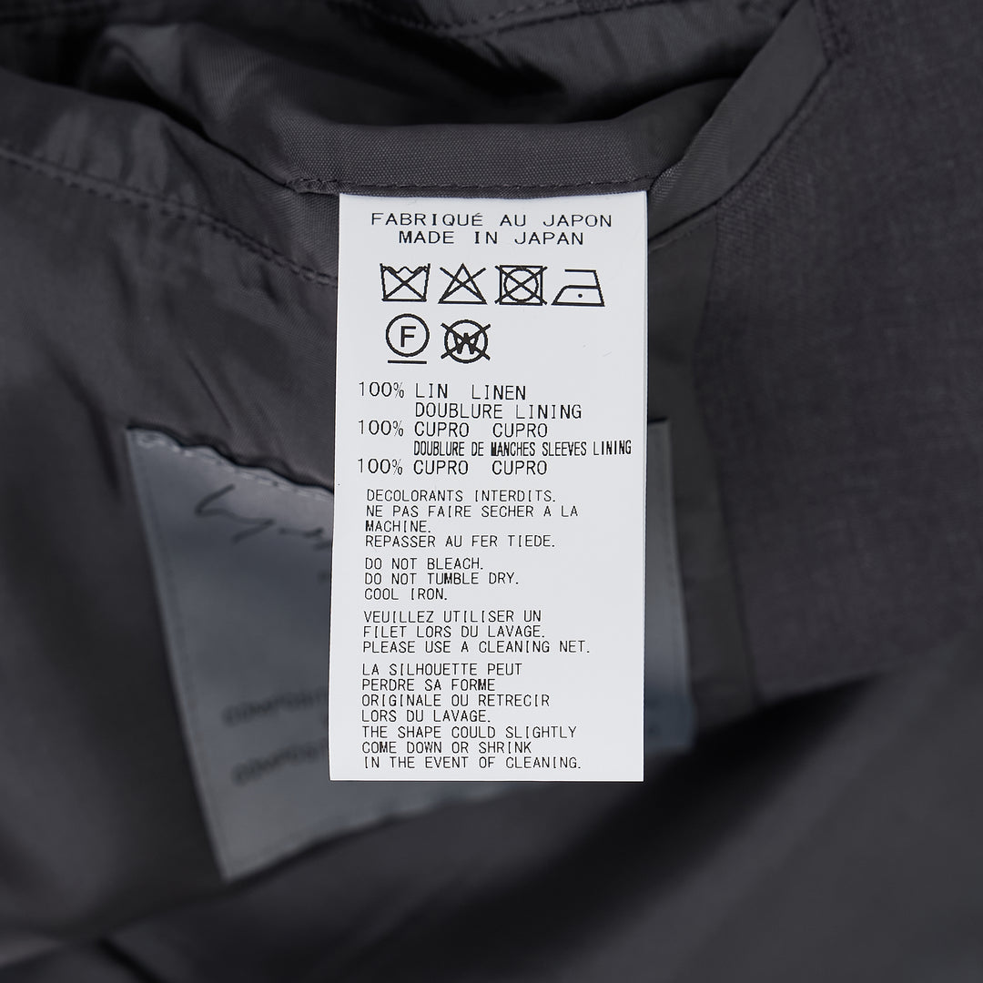 Yohji Yamamoto Front Edge 2 Snap Button Jacket – Available at Club 21, Official Retailer in Singapore, Malaysia & Thailand with Global Shipping Online