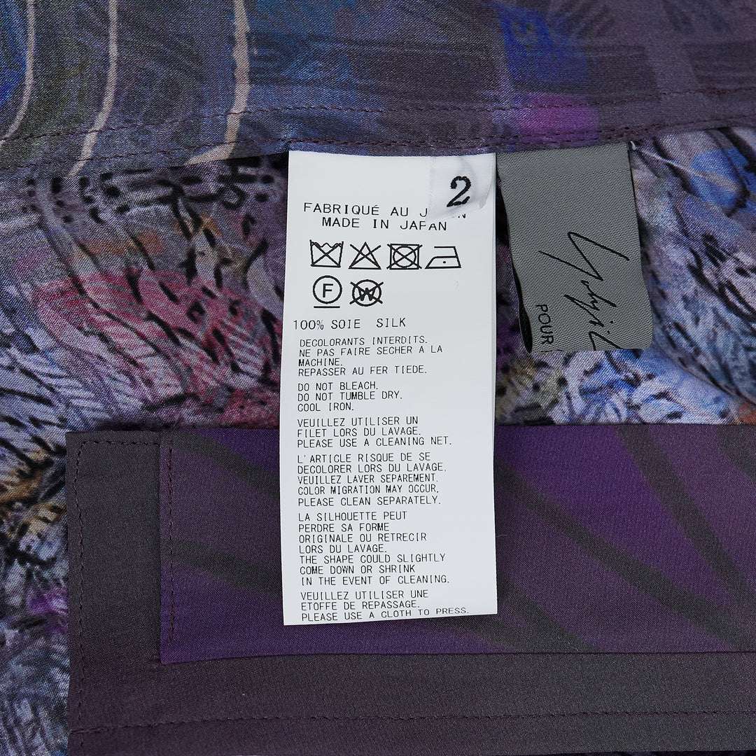 Yohji Yamamoto Printed Jacket – Available at Club 21, Official Retailer in Singapore, Malaysia & Thailand with Global Shipping Online