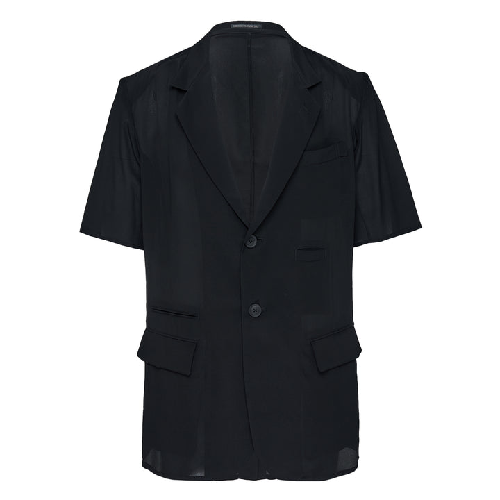 Yohji Yamamoto 6 Pocket Short Sleeve Suit Jacket – Available at Club 21, Official Retailer in Singapore, Malaysia & Thailand with Global Shipping Online