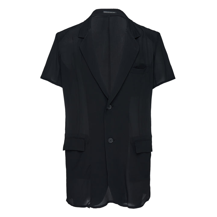 Yohji Yamamoto 2 Button Short Sleeve Jacket – Available at Club 21, Official Retailer in Singapore, Malaysia & Thailand with Global Shipping Online