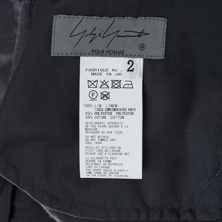 Yohji Yamamoto Hem Button Sarouel Pants – Available at Club 21, Official Retailer in Singapore, Malaysia & Thailand with Global Shipping Online