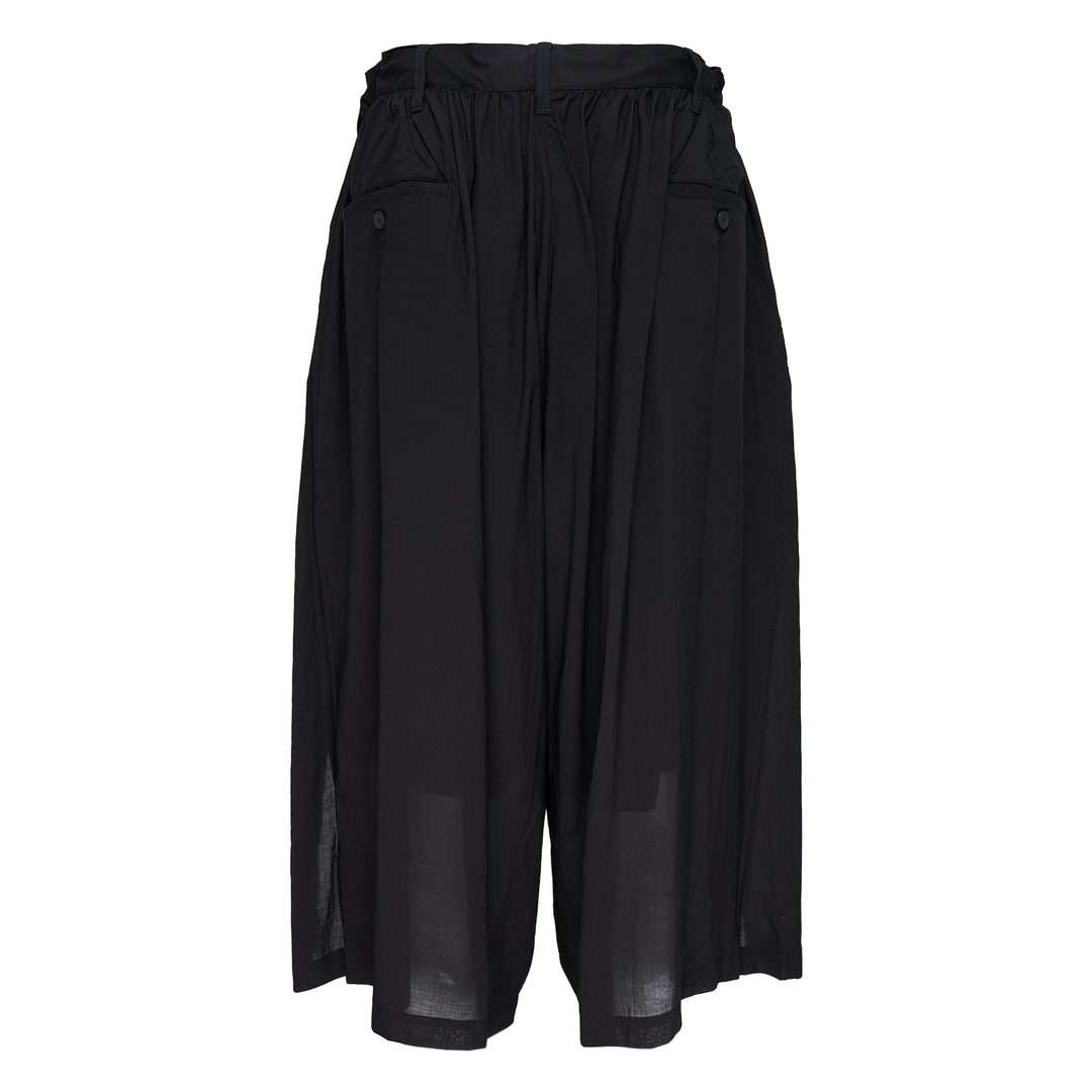 Back Side Cut Off Pants