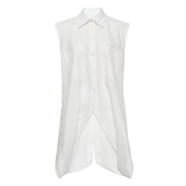 Deconstructed Wool Blend Shirt