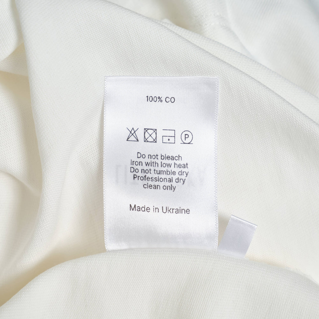 Capelet Overlay Cotton T-Shirt