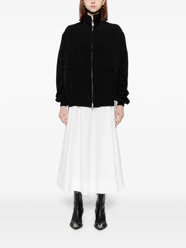 Shirring Sleeve Jacket