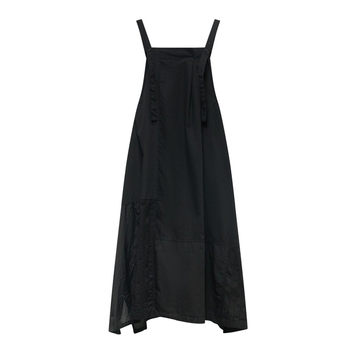 Tuck Shoulder Strap Dress