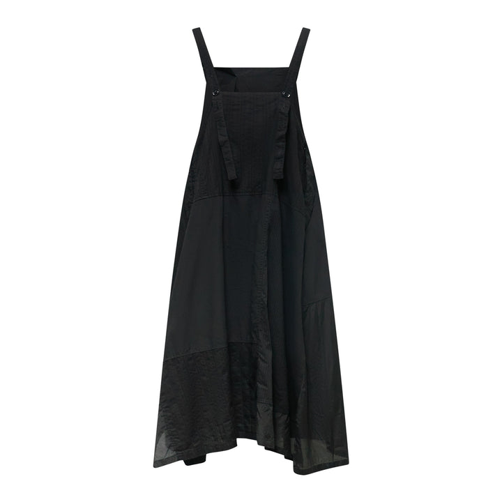 Tuck Shoulder Strap Dress