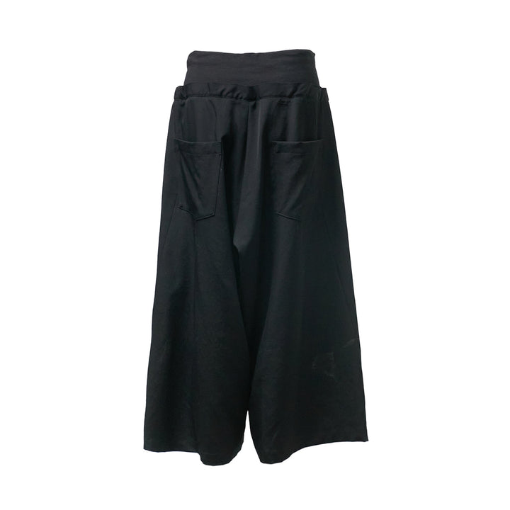 Rib Waist Wide Pants