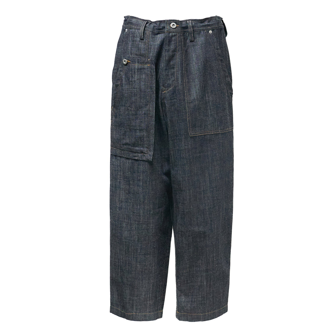 S Asymmetric Pocket Jeans