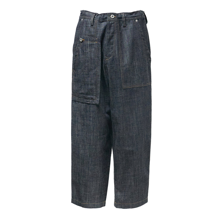 S Asymmetric Pocket Jeans