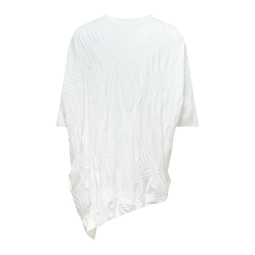 Asymmetric 3/4 Sleeve T-Shirt