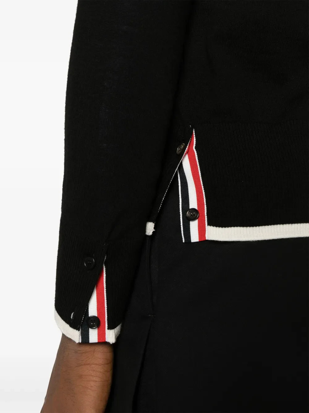 Jersey Stitch Relaxed Fit V Neck Cardigan