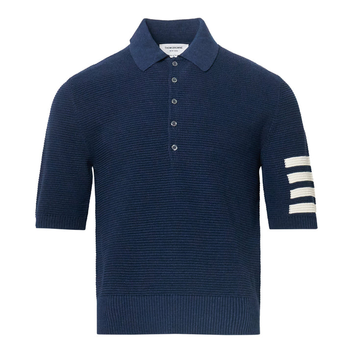 Textured Stitch Relaxed Fit Polo