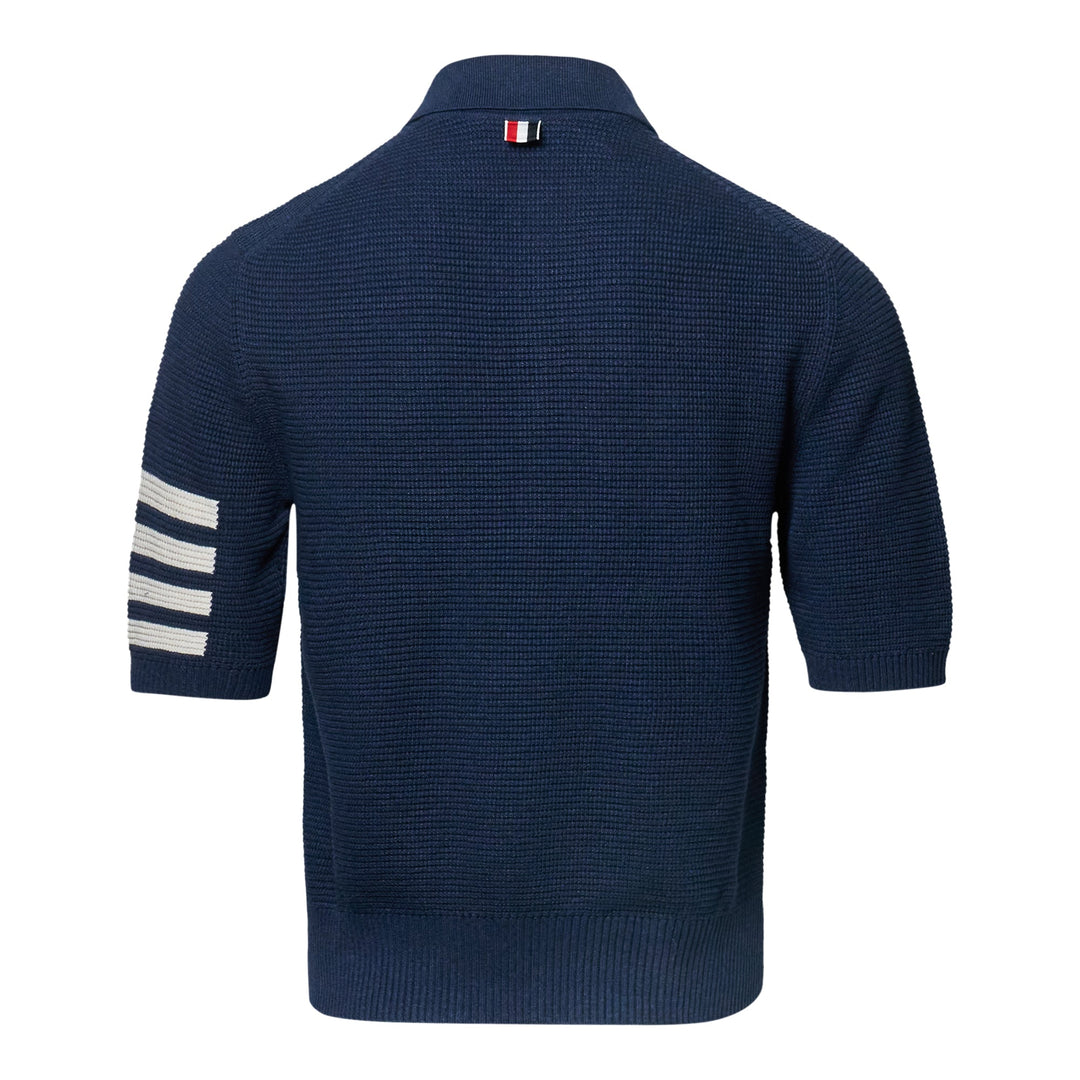 Textured Stitch Relaxed Fit Polo