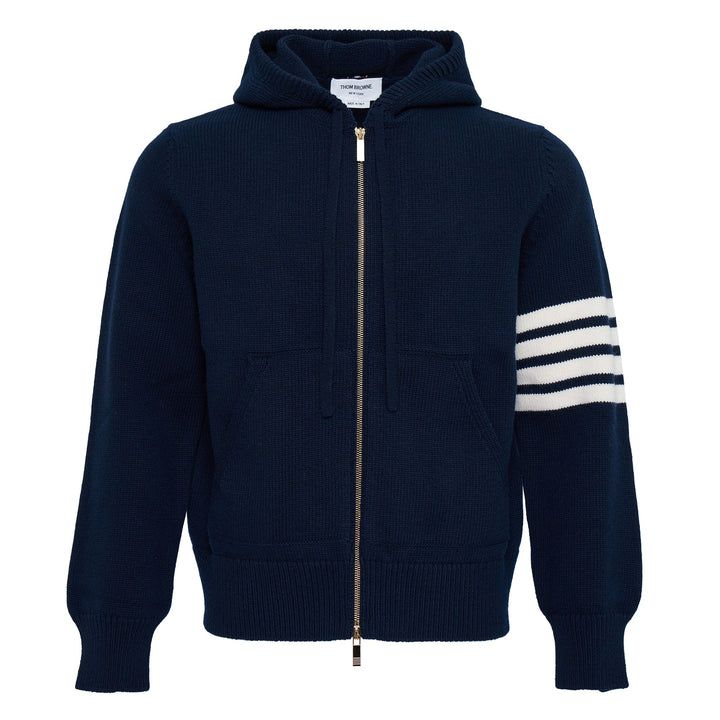 Hector Icon Jersey Intarsia Zip Top