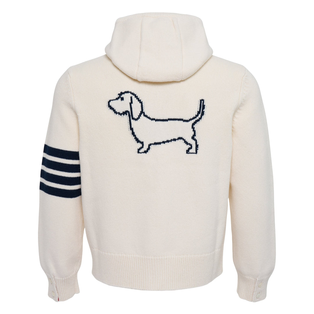 Hector Icon Jersey Intarsia Zip Top